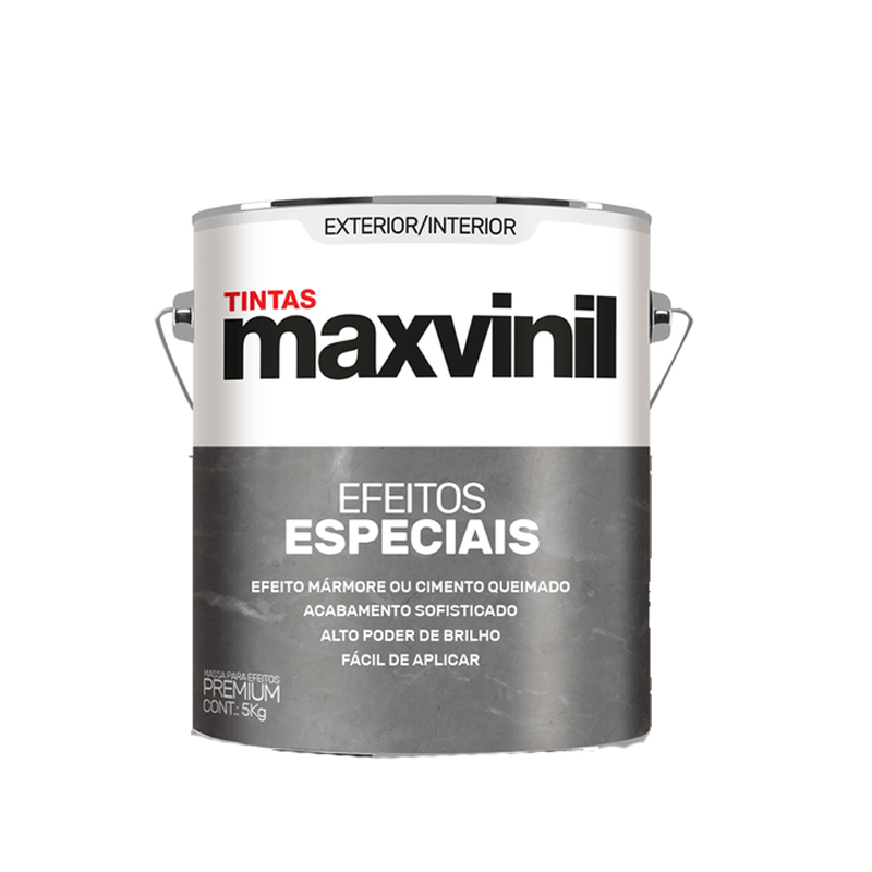 Cimento Queimado Externa 5kg Nevoeiro Maxvinil