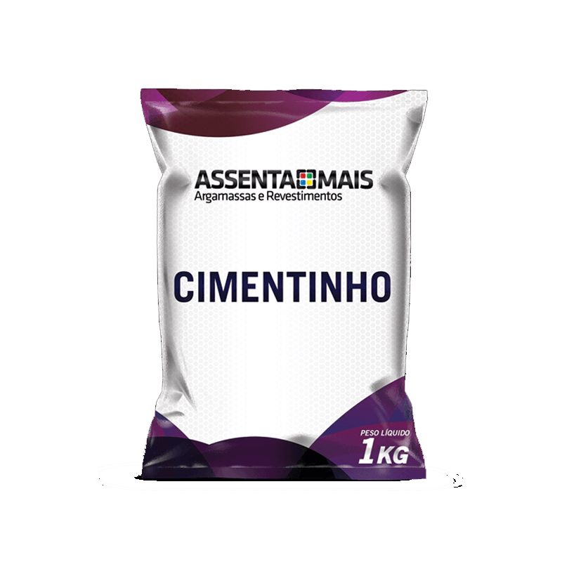 Cimento 1kg Branco Assentamais