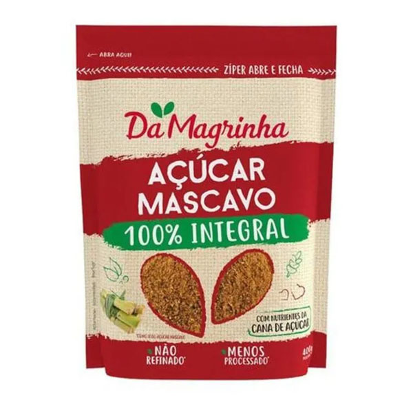 Açúcar Mascavo Da Magrinha 400g